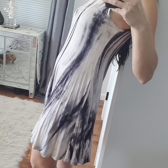 🔥SALE	🔥 Black & grey tie dye dress - Picture 9 of 10